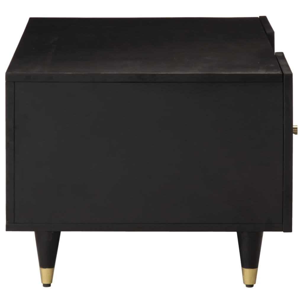 Mesa De Centro De Madera Maciza Mango 100x54x40 Cm_2