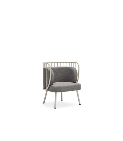 Butaca Modelo Nabi Acabado Metal Crema, 65cm(ancho) 80cm(alto) 64cm (largo)_3