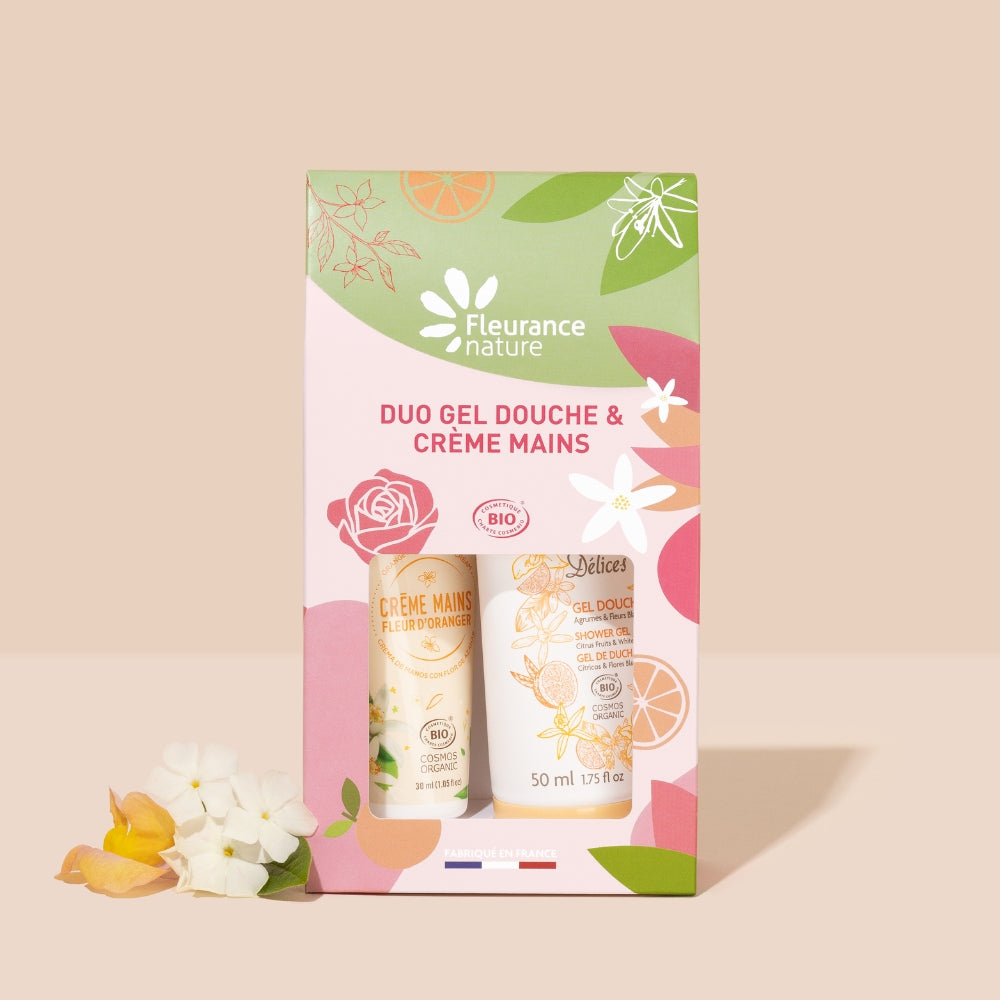 Duo Gel Ducha Cítrico 50ml + Crema Manos Flor De Azahar 30ml_0