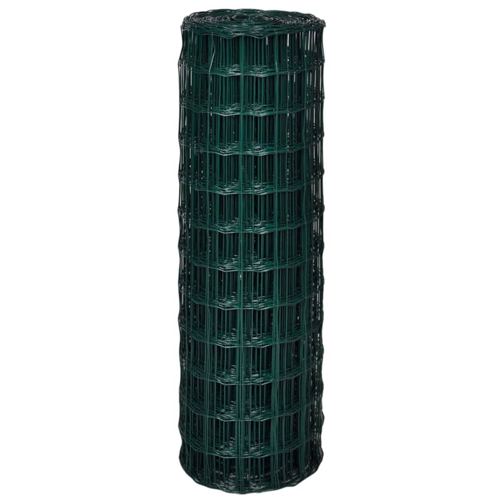 Set De Euro Valla Acero Verde 25x1,2 M / Vetonek_3