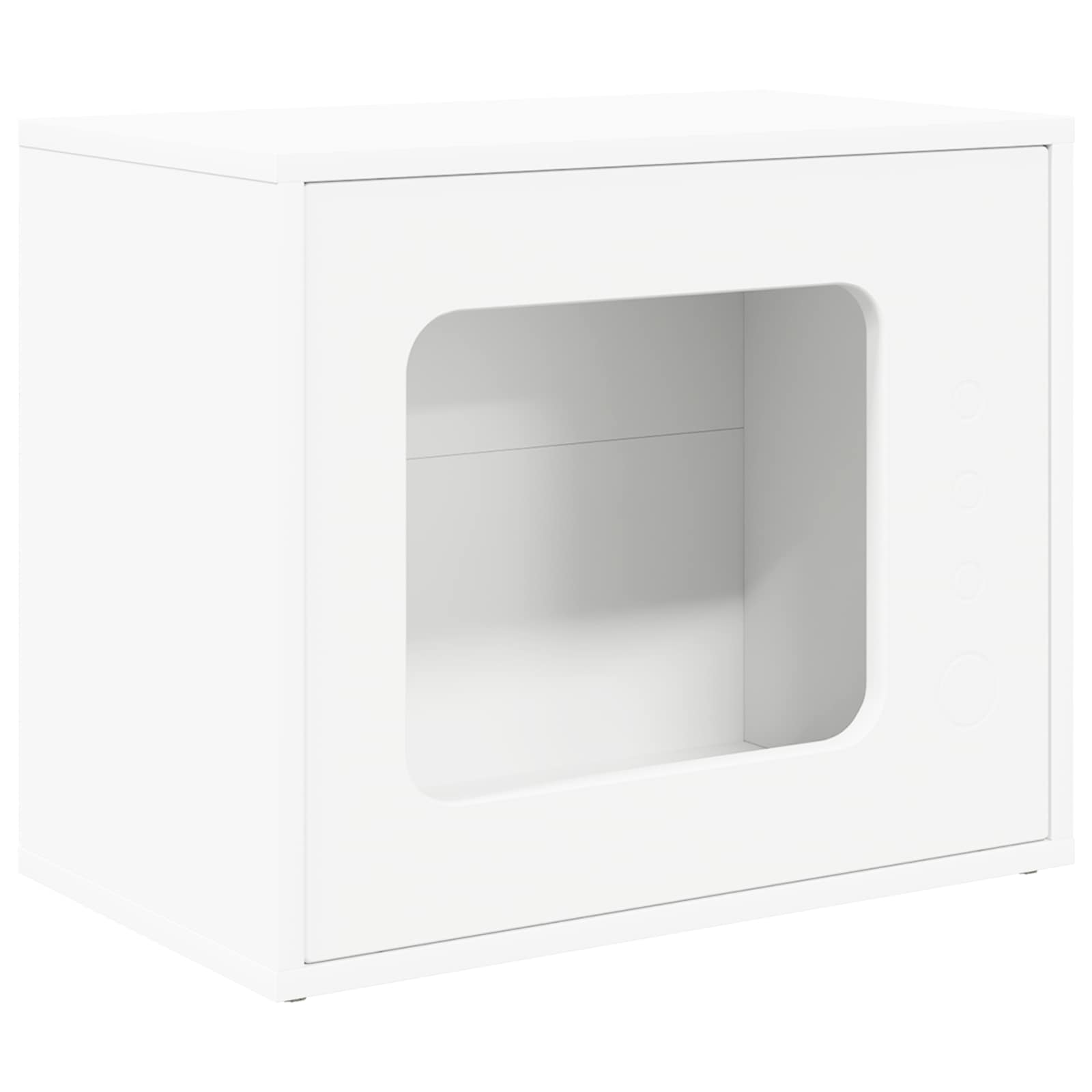 Casa Para Gatos 51 X 30 X 42 Cm Madera De Ingeniería_0