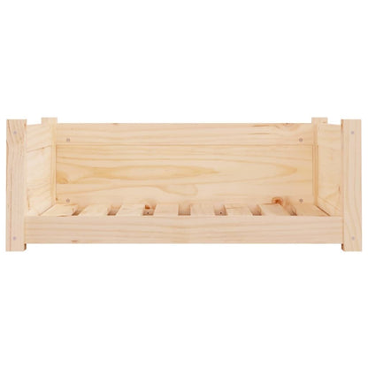 Vidaxl Cama Para Perros Madera Maciza De Pino 75,5x55,5x28 Cm_4