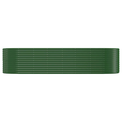 Jardinera Arriate Acero Galvanizado Verde 322x100x68 Cm_2