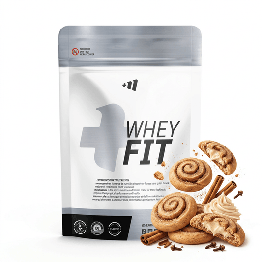 Whey Fit - 1kg - Galletas De Canela - Aumenta La Masa Muscular - Masmusculo_0
