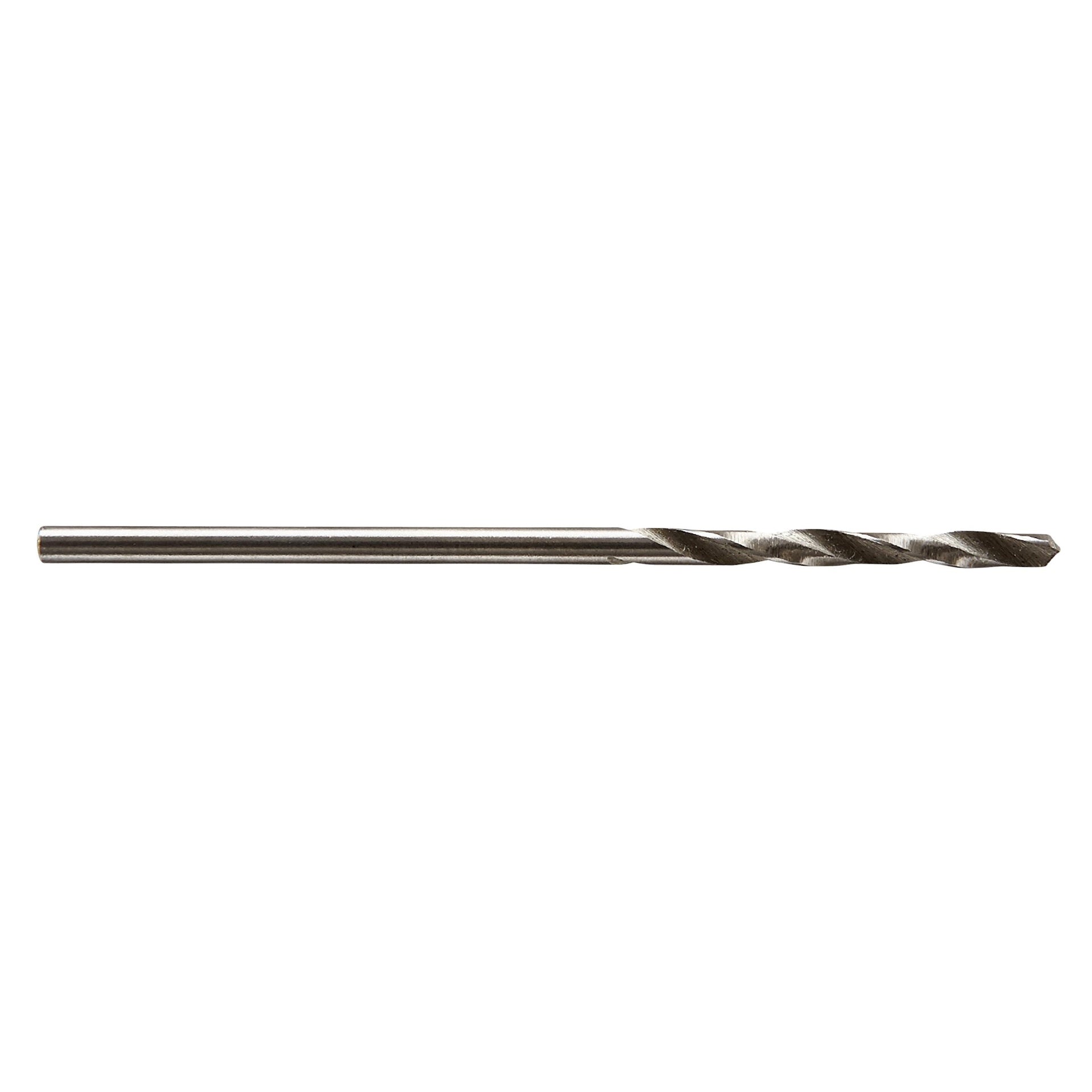 3 Brocas espirales HSS rectificadas con vástago redondo para metal Wolfcraft Ø 3,0 mm