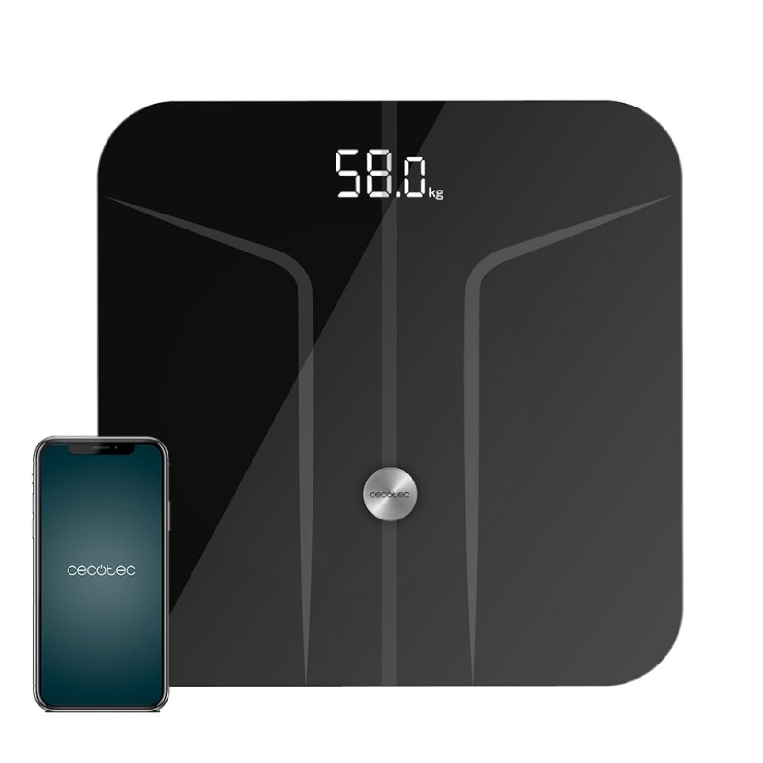 Cecotec Báscula De Baño Con App Surface Precision 9750 Smart Healthy_0