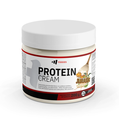 Protein Cream (crema Proteica) - 200g - Jurassic White Choc - Deliciosa Crema De Proteína - Masmusculo_0