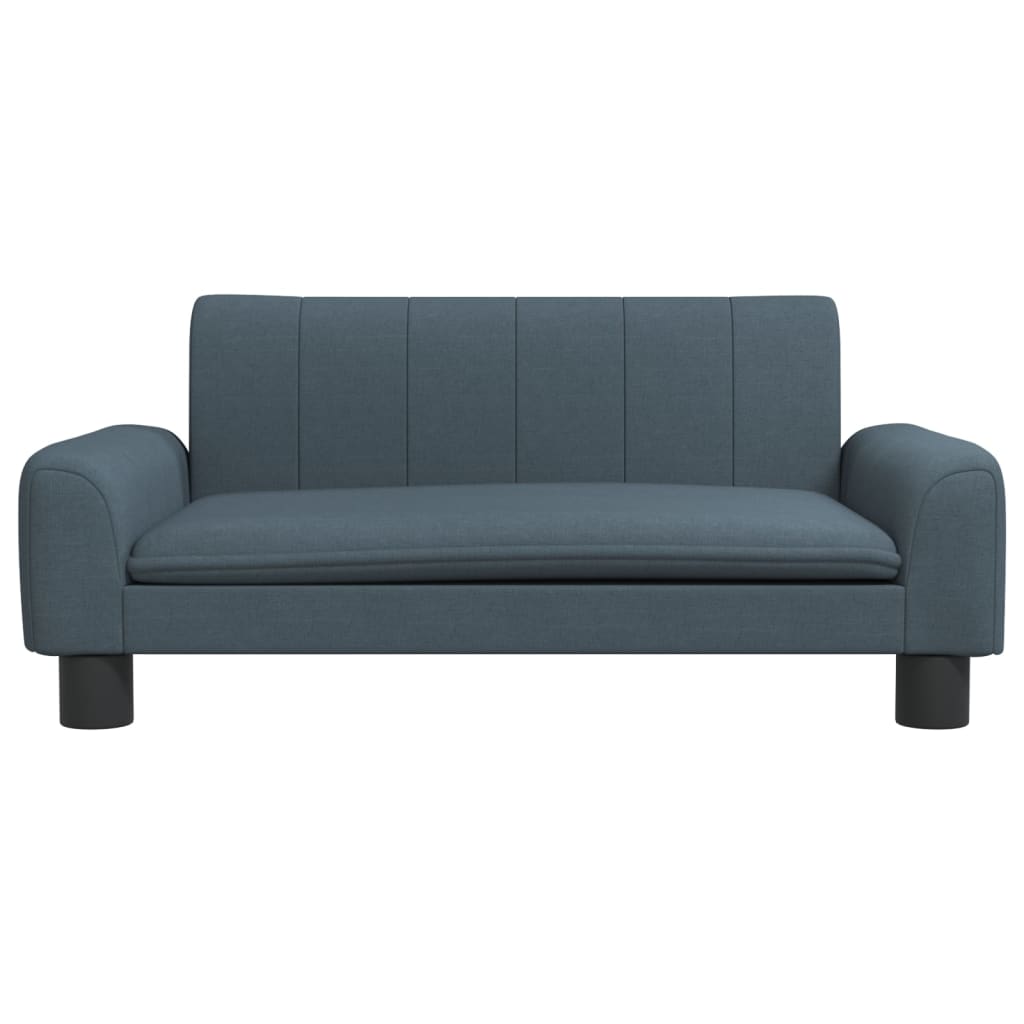 Cama Para Perros De Tela Gris Oscuro 70x45x30 Cm / Vetonek_4