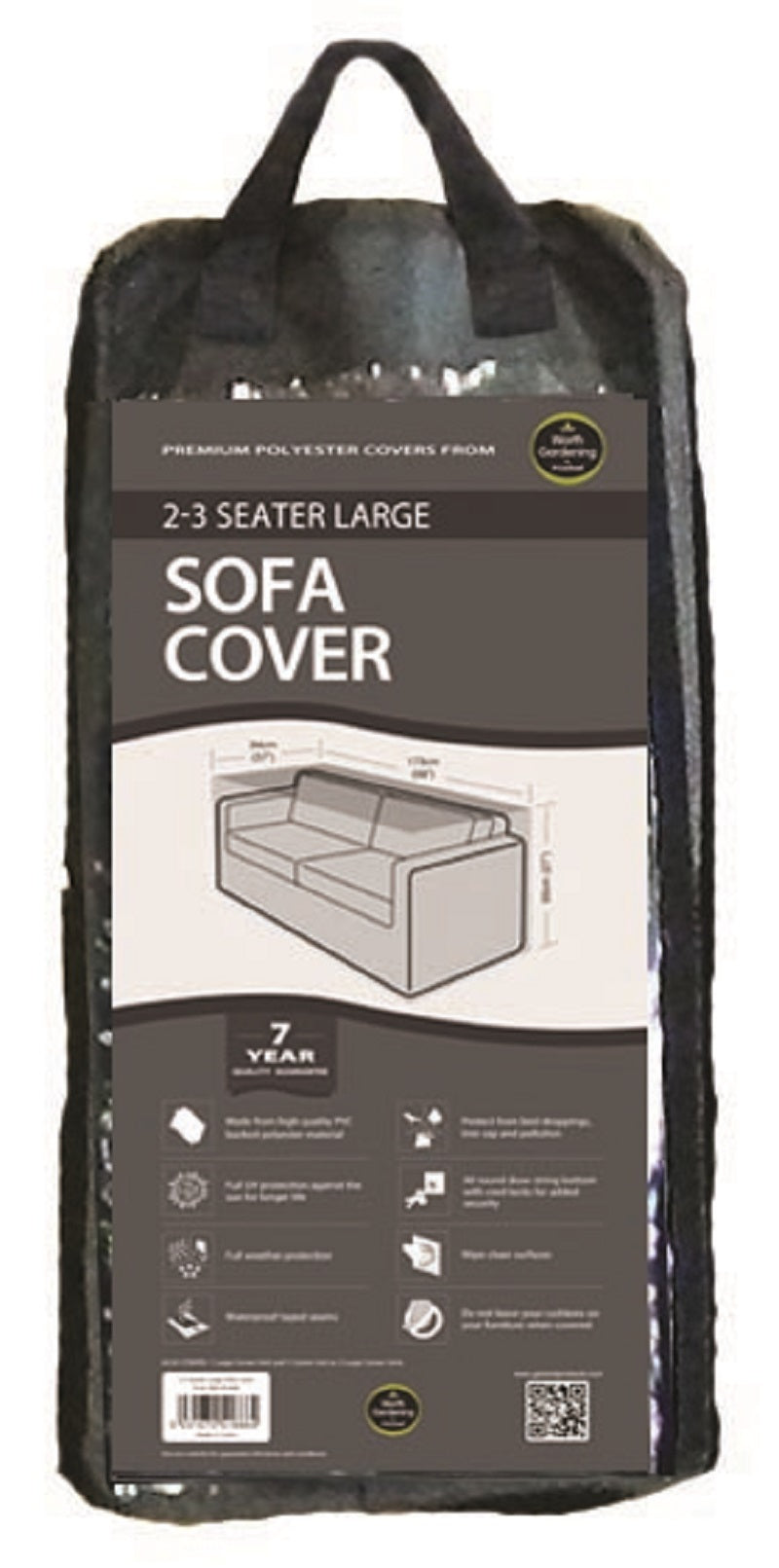 Funda Sofa De Jardín 2-3 Plazas Grande Easy-cover