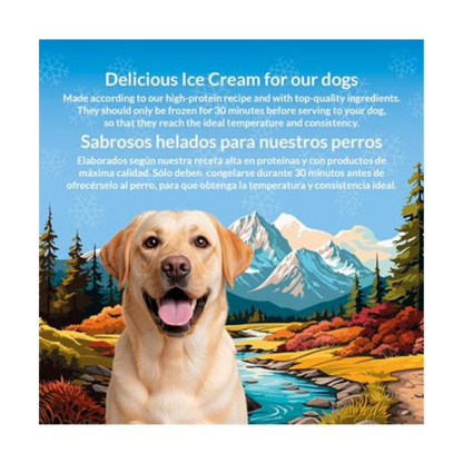 Ice Cream Helado de Pollo Asado para perros Arquivet 50 g