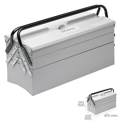 Caja Metalica Para Herramientas Maurer 495x200x295 Mm.