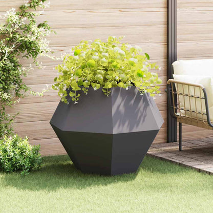 Jardinera Negro 100 X 100 X 80 Cm Acero_1