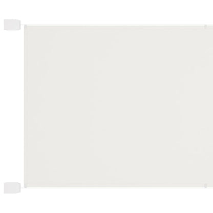 Vidaxl Toldo Vertical Blanco 100x600 Cm Tela Oxford_0