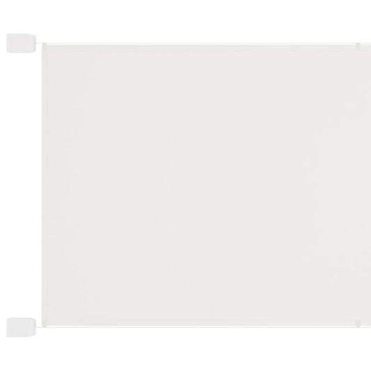 Vidaxl Toldo Vertical Blanco 140x420 Cm Tela Oxford_0