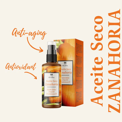 QKnatur - Aceite Seco De Zanahoria. Rápida Absorción, Hidratación Para La Piel Y El Pelo - 100 Ml.- Bronceador Natural_3