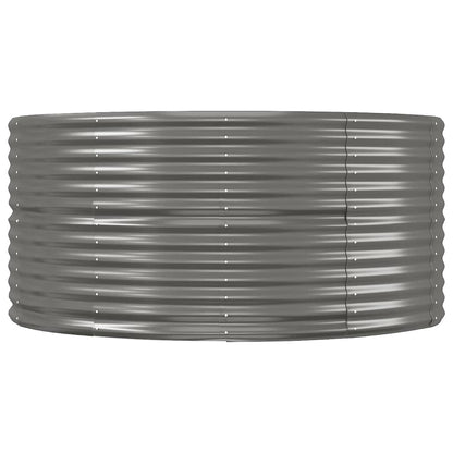 Jardinera Arriate Acero Galvanizado Gris 291x140x68 Cm_3