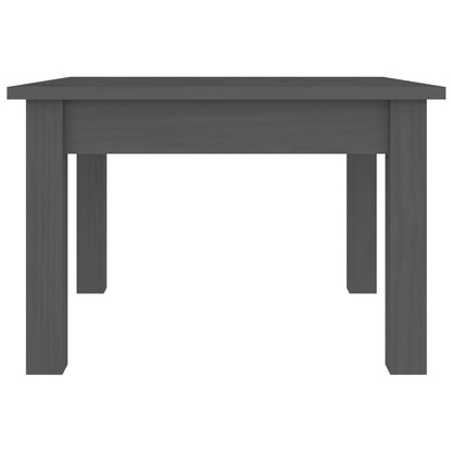 Mesa De Centro De Madera Maciza De Pino Gris 45x45x30 Cm_2