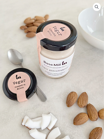 Pack 8 Vegur Almendra & Coco Eco 100g (x8).