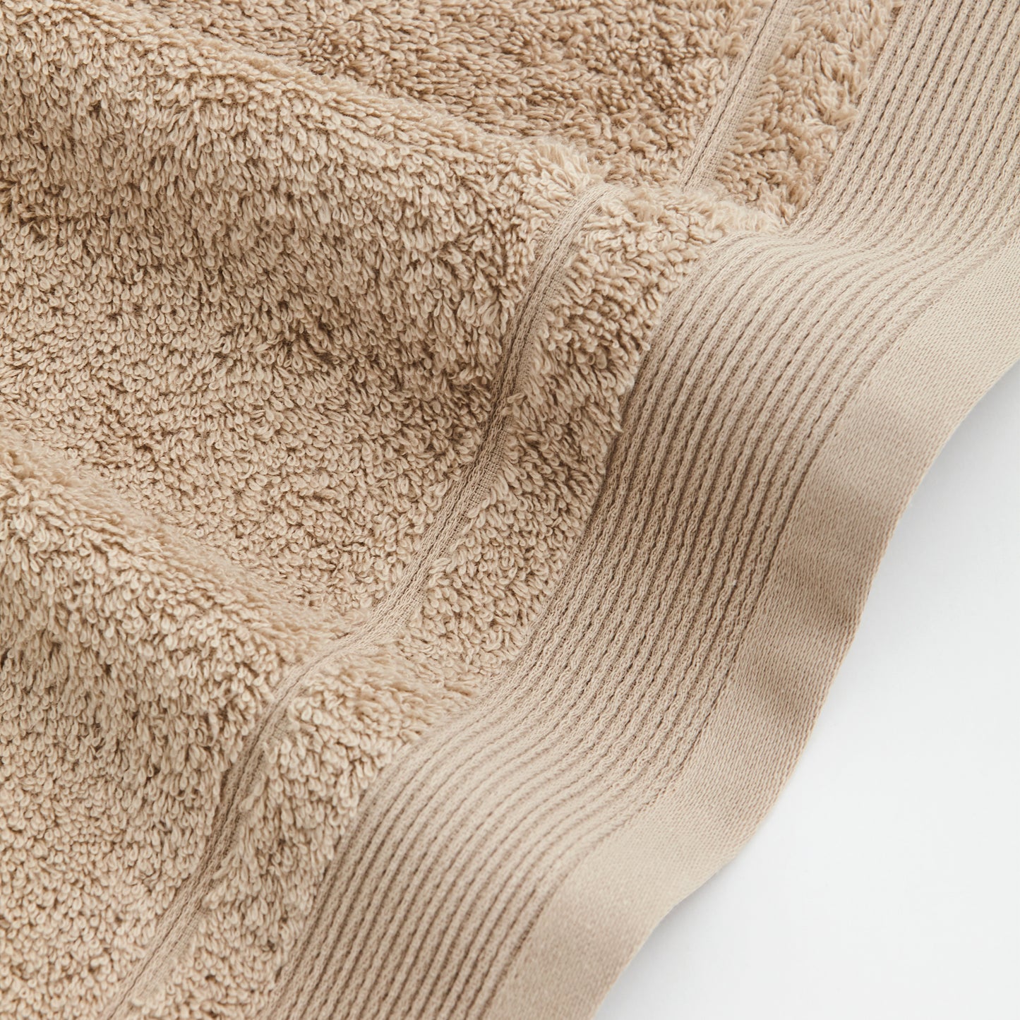 Juego De Toallas De Baño 3 Piezas: Tocador, Lavabo Y Sabana - 100% Algodón, 500 Gr Beige_1
