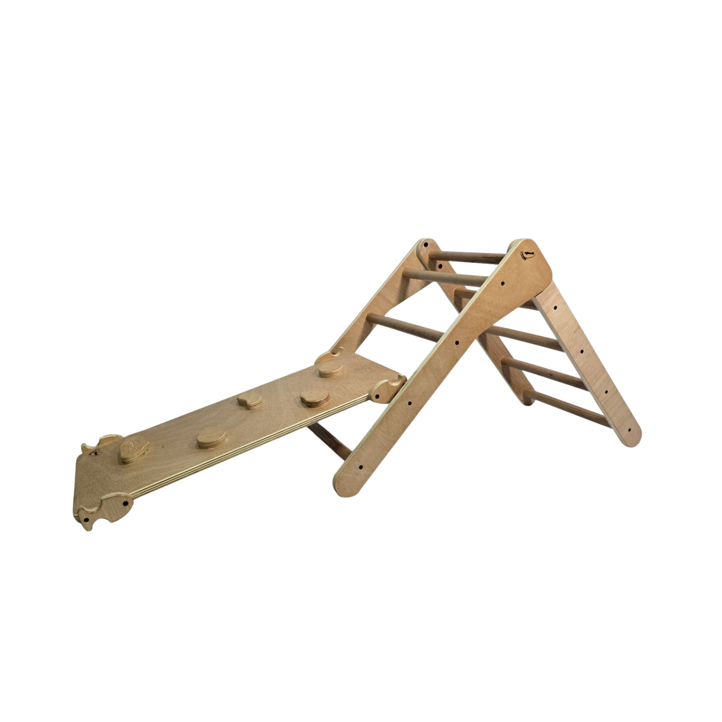 Triángulo Pikler + Rampa De Presas. Encerado Ecológico_1