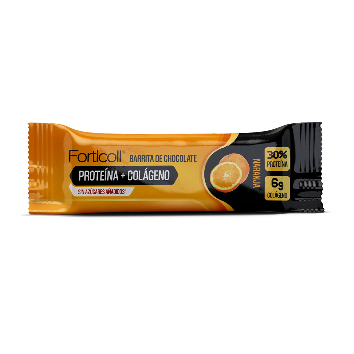 Barritas Forticoll Proteína Colágeno Naranja 50 g