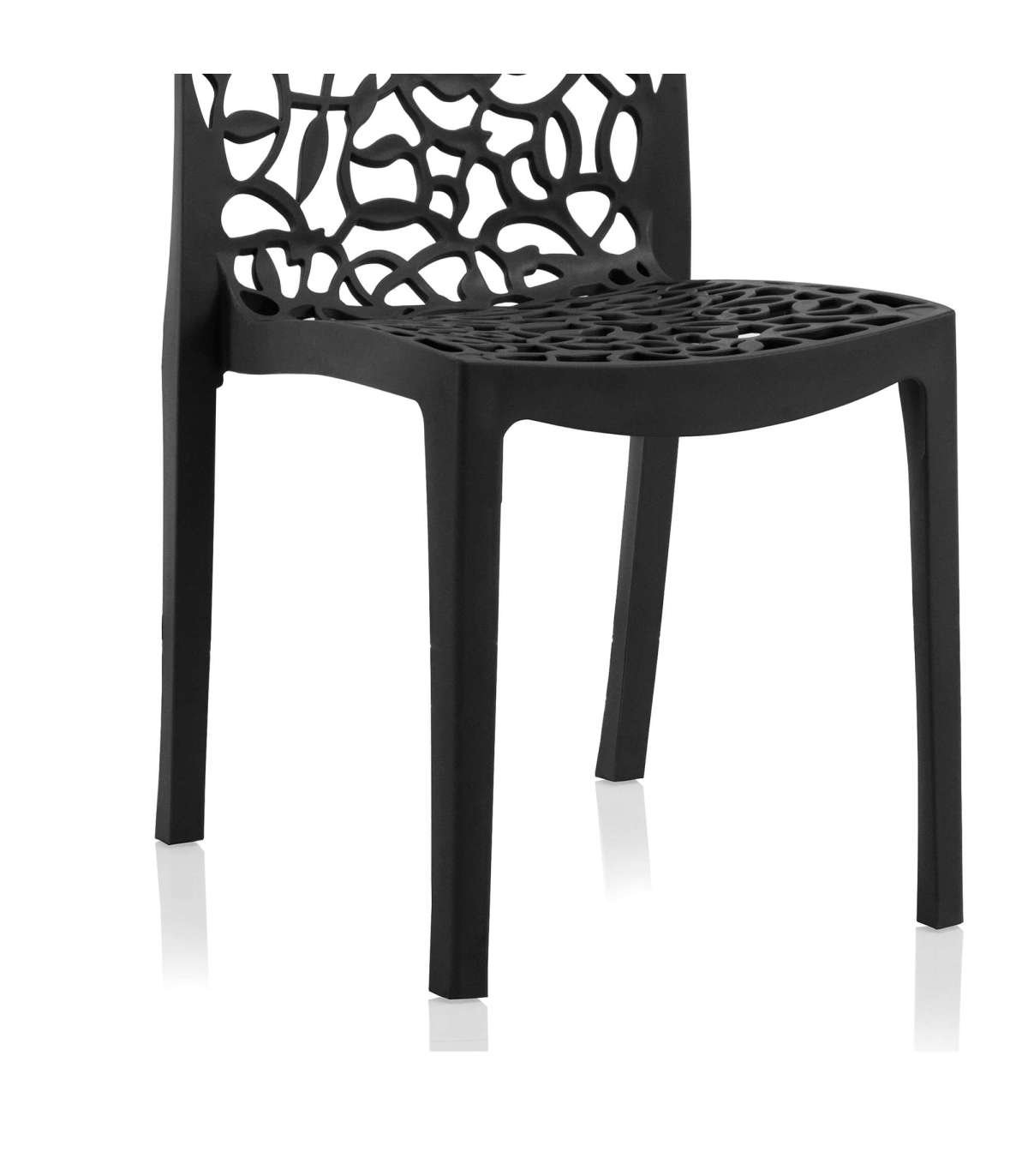 Pack De 6 Sillas Para Terraza O Jardín Modelo America Acabado Antracita._1
