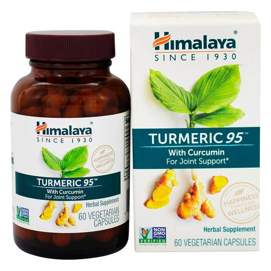 Cúrcuma Turmeric Organic, Himalaya, 60 cápsulas