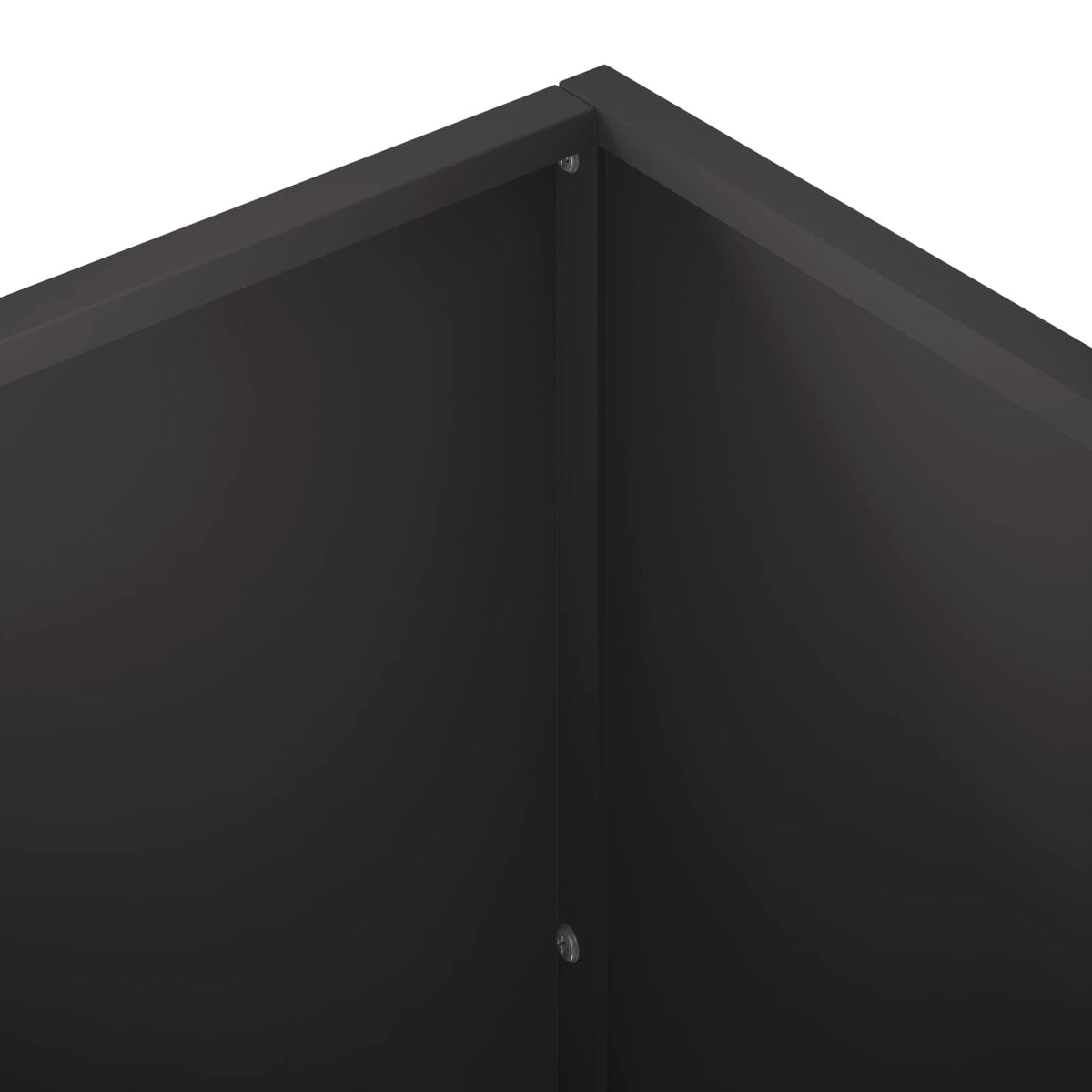 Macetero De Jardín 2 Uds. Negro 50 X 50 X 75 Cm_5
