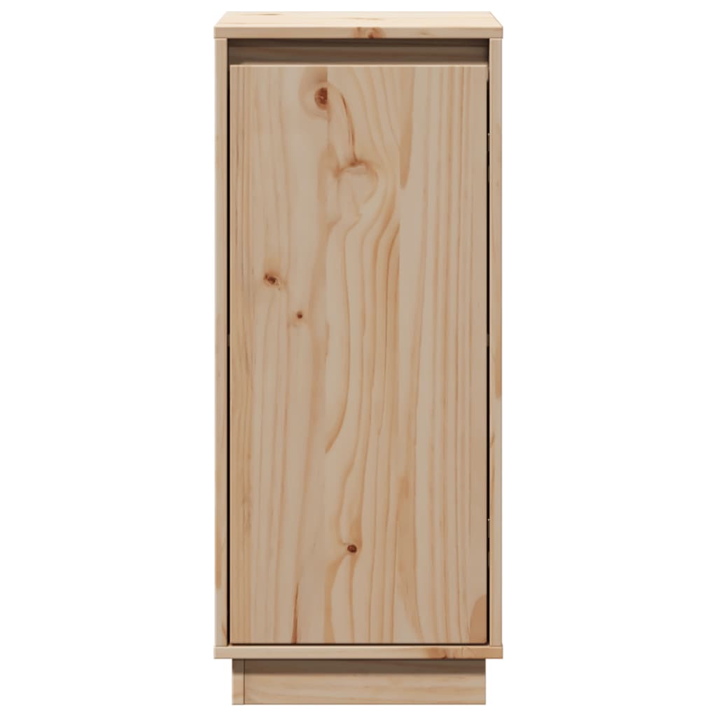 Aparador De Madera Maciza De Pino 31,5x34x75 Cm / Vetonek_2