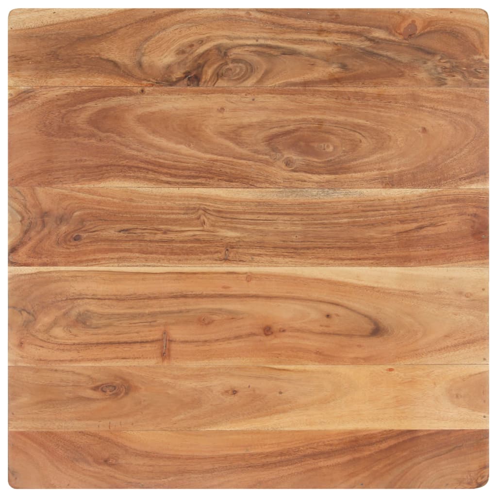 Mesa De Centro Forma De V Madera Maciza De Acacia 66x66x30 Cm_2