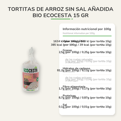 Información nutricional