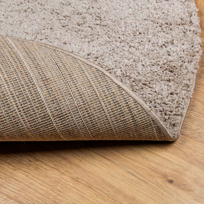 Alfombra Peluda De Pelo Largo Moderna Pamplona Beige Ø 280 Cm / Vetonek_1