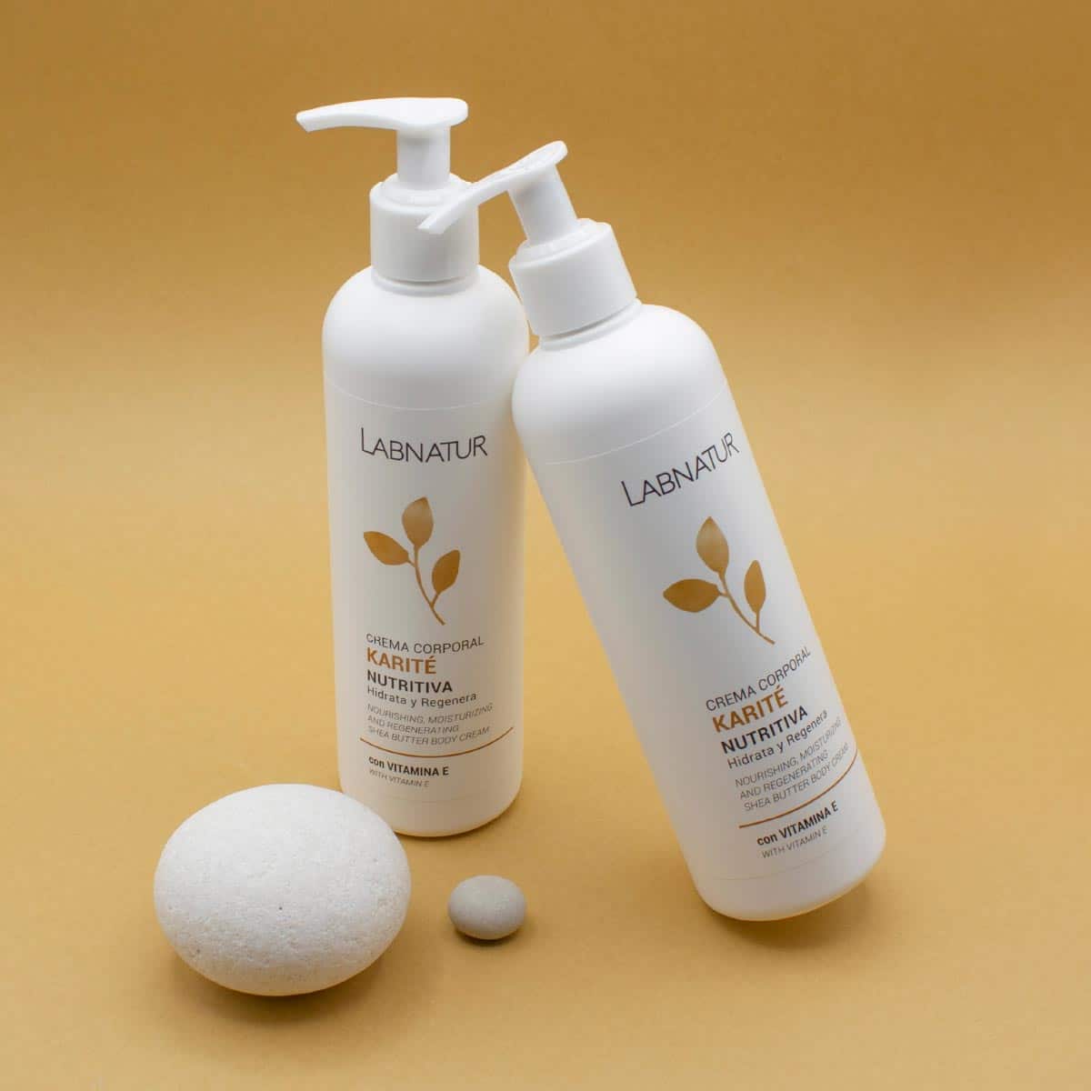 Crema Corporal con Manteca de Karité Labnatur 400 ml | Nutrición Intensiva | Piel Seca y Áspera | Uso Diario | Vegano_3