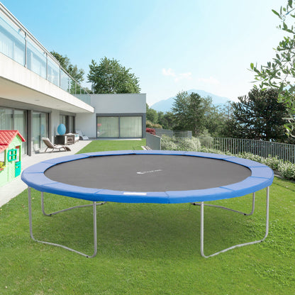 Homcom Cubierta Protectora Para Borde De Cama Elástica Trampolín Ø366 Cm Azul_1