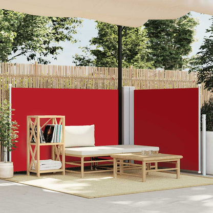 Vidaxl Toldo Lateral Retráctil Rojo 100x600 Cm_1