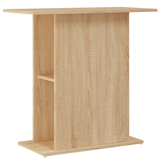 Vidaxl Soporte Para Acuario De Roble Sonoma 75x36x72,5 Cm De Madera De Ingeniería_0