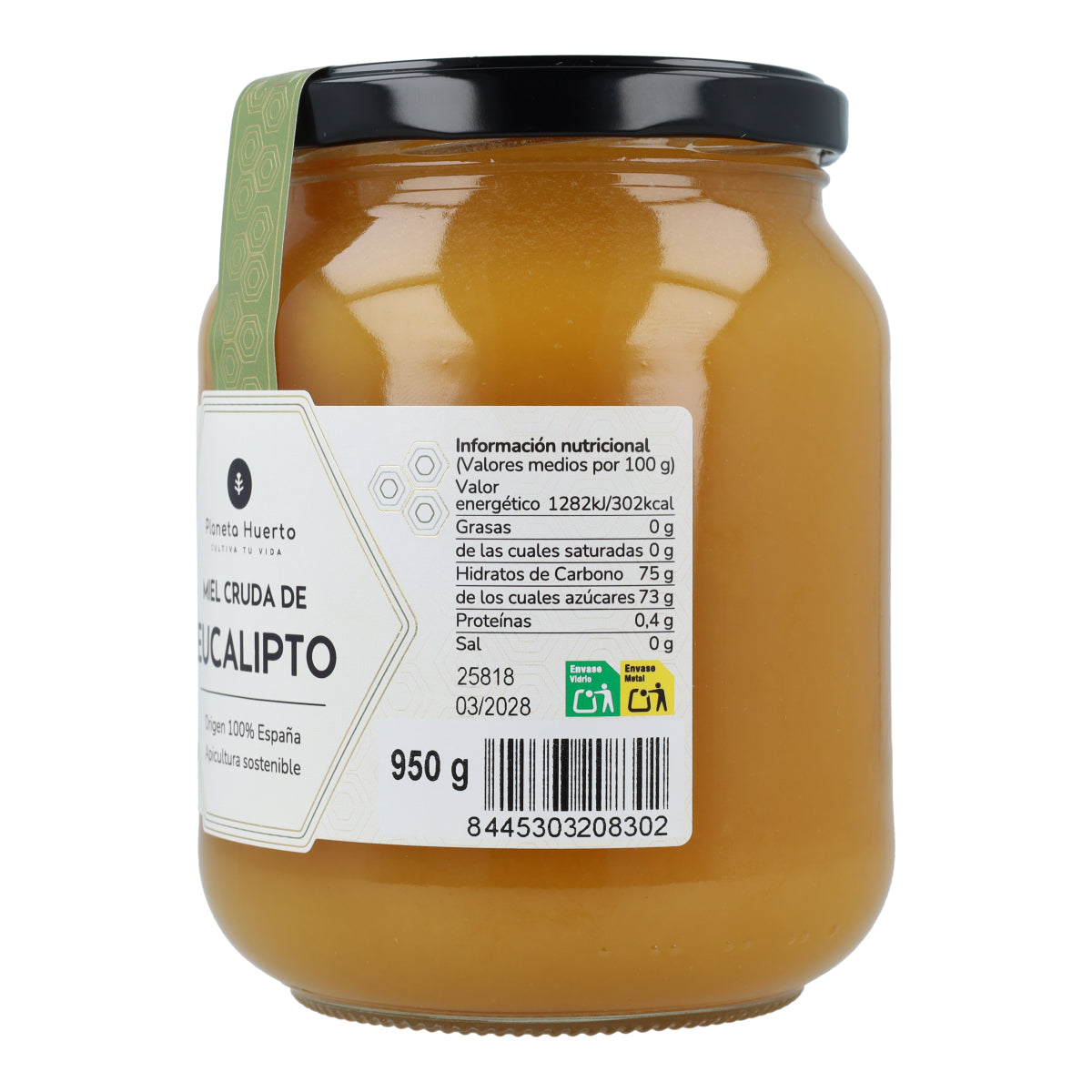 Miel Cruda de Eucalipto Planeta Huerto 950 g