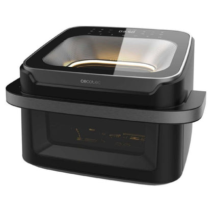 Cecotec Freidora De Aire Sin Aceite - Air Fryer 10l Cecofry Advance 10000 Full Vision. 2200w, Pared Divisoria, 12 Menús_3