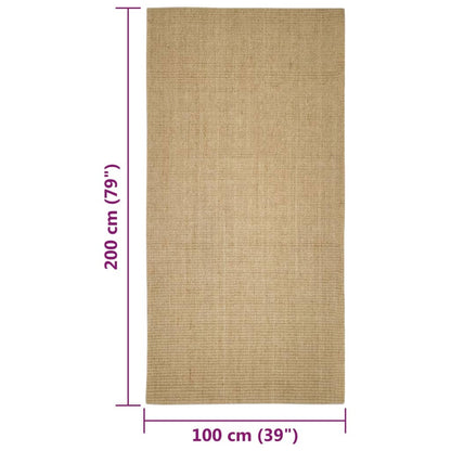Alfombra De Sisal Para Rascador 100x200 Cm_5