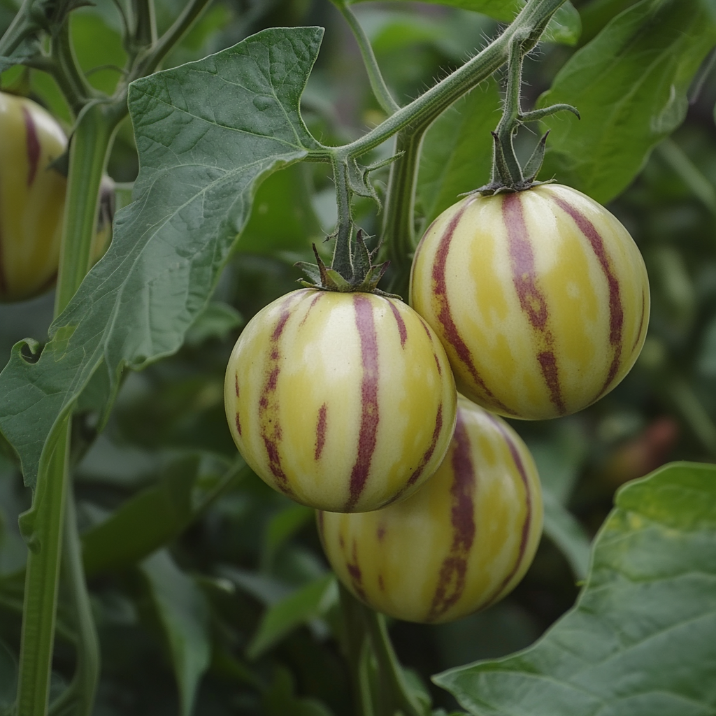 Pera Melón - 6 Pzs - Solanum Muricatum 'pepino Gold' - Altura 25-40cm - ⌀9cm_3