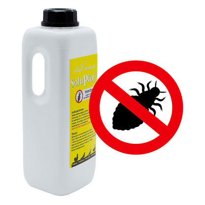 Producto Natural Contra El Ácaro Rojo - Elimina Piojos De Las Gallinas, Pulgas, Garrapatas Y Chinches Del Gallinero -5 L_2