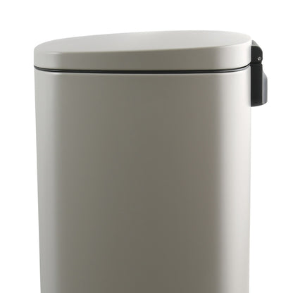 Cubo De Pedal Acero Akira 50l Topo Mate_4