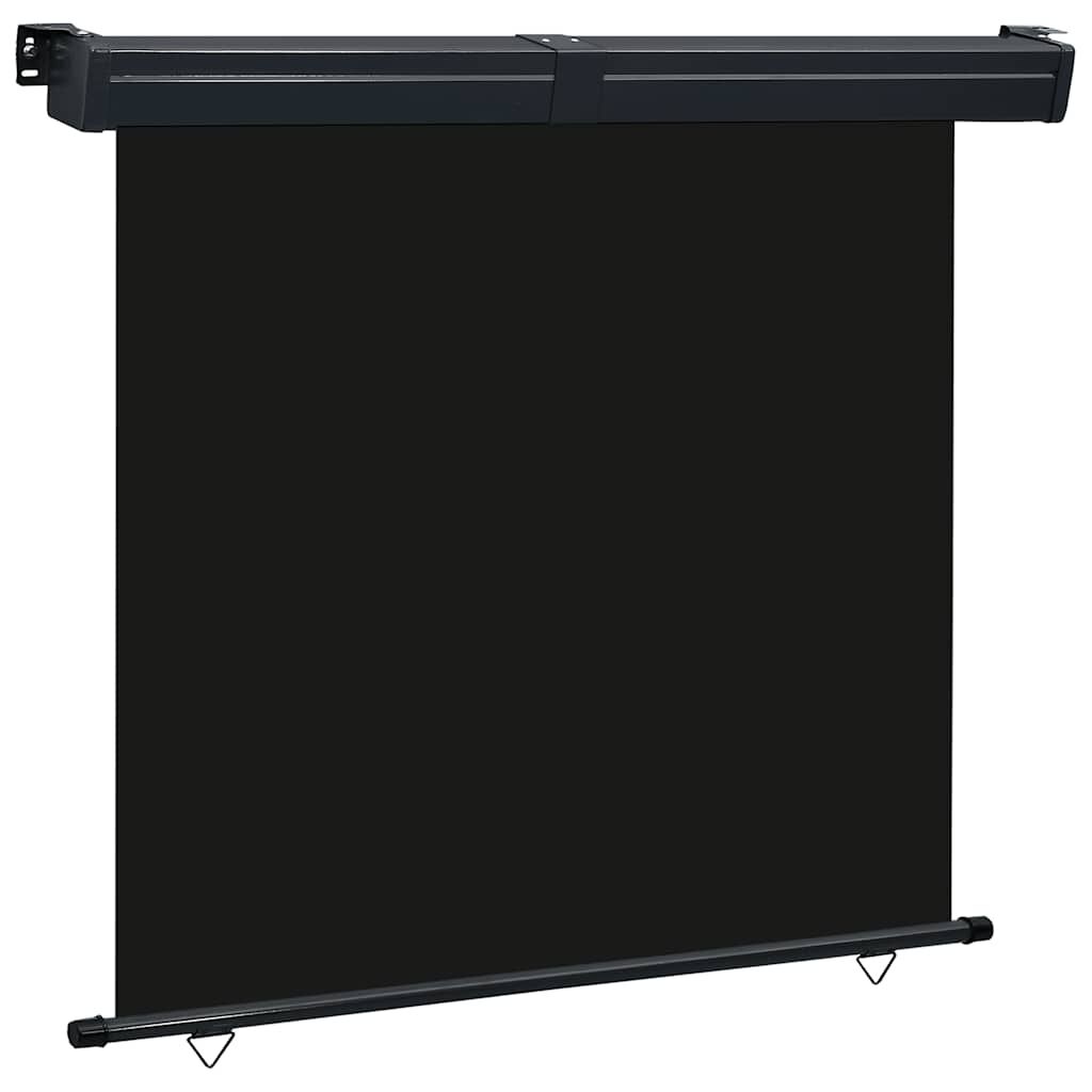 Vidaxl Toldo Lateral De Balcón Negro 165x250 Cm_0