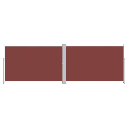 Vidaxl Toldo Lateral Retráctil Marrón 220x600 Cm_0
