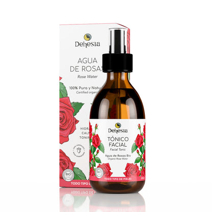 Tónico Facial | Agua Pura De Rosas Damascena Bio 250ml_0
