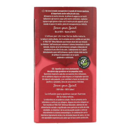 Yogi Tea BIO Defensas Naturales, 17 bolsitas