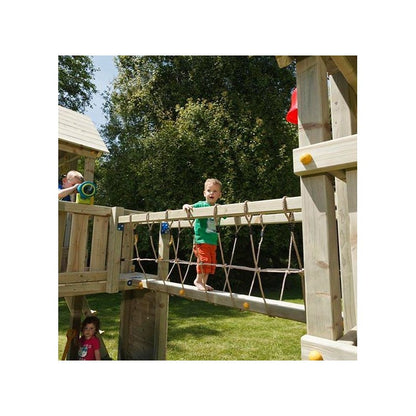 Parque Infantil Masgames Himalaya Puente @bridge: Madera Con Cuerdas._5