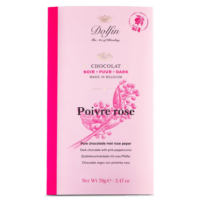 Chocolate Negro A La Pimienta Rosa 70 Gr._0