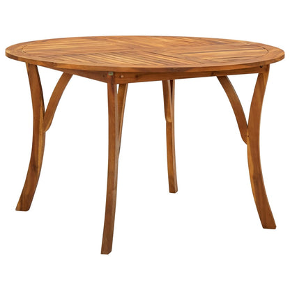 Juego De Comedor Para Jardín De 5 Piezas Marrón / Vetonek_3