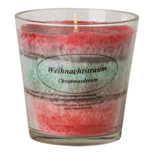 Kerzenfarm Vela vegetal perfumada con aceite esencial de Canela y Naranja: Sueños de Navidad